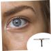 Healeved 5pcs eyebrow drawing tools eyebrow shaper tool t-shape eyebrow measuring ruler 13.5x7.1cmx5pcs Silverx5pcs - Buy Online on GoSupps.com