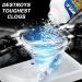 Powerful Sink & Drain Cleaner - Unclog Your Pipes with Foaming Drain Cleaner and Pipe Dredging Powder (2 Bot) - Buy Online on GoSupps.com