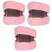FRCOLOR 3pcs Patella Knee Brace Knee Protection Strap Patella Kneepad Sports Knee Strap Knee Support Adjustable Knee Brace Knee Strap for Sports Comfortable Patella Strap 42X9X1CMx3pcs Pinkx3pcs