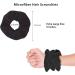 3-Piece Microfiber Hair Drying Towels Scrunchies Set - Super Absorbent & Anti-Frizz Hair Ties for Women - Black - Buy Online on GoSupps.com