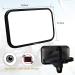 Buy Akapola 360 Swiveling Rear Seat Mirror for Babies - Adjustable Car Mirror with Elastic Straps for Infant Safety - Buy Online on GoSupps.com