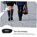 FRCOLOR Women's Knee High Boots Anti-Slip Elastic Straps Set | Adjustable Boot Straps for Secure Fit & Anti-Drop Solution | Long Barrel Polyester Stickers for High Boots - Buy Online on GoSupps.com