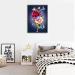 Flower Paint by Numbers Kit - Butterfly Adult DIY Oil Painting 12X16 Inch - for Adults & Kids Beginners - Pink - Buy Online on GoSupps.com