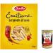  Italian Gourmet E.R. Barilla Egg Pasta Le Emiliane Garganelli Egg Pasta 250g + Italian Polpa Gourmet 400g Set of 6 - Buy Online on GoSupps.com
