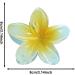 Flower Hair Clips - Hawaiian Flower Hair Clips Plumeria Hair Clips Flower Claw Clips for Thick Hair & Thin Hair Hair Accessories for Women Teen Girls Light Blue - Buy Online on GoSupps.com