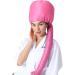 Lopsity Bonnet Hood Hair Dryer Attachments Adjustable Hooded Hair Drye Cap with Elastic Band and Extension Hose Steam Cap for Women Girls Drying Styling Deep Conditioning (PINK) - Buy Online on GoSupps.com