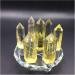 Natural Citrine Smoky Crystal Wand Quartz Seven Star Array Gemstone Point Seven Star Group +Glass Stand Reiki Stone Crystal Reiki - Buy Online on GoSupps.com