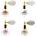 Set of 4 Glitter Spray Powder Fragrance Portable Highlighting Spray Gloss Powder Spray Shimmering Spray Powder Glitter Eyeshadow Pressed Powder for Face Body Cosmetic Supplies Silver - Buy Online on GoSupps.com