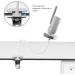 Holaca Babyphone Clip Holder - Philips Avent Video Baby Monitor Bracket (SCD923/26 SCD921/26) - White Secure Mounting Solution for Baby Cameras - Buy Online on GoSupps.com