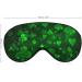 Green Raster Symbols Playing Cards Sleep Mask - Adjustable Strap, Blocks Light, Ideal for Travel - Men and Women - Buy Online on GoSupps.com