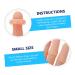 8 Pairs Finger Covers - Cutting Finger Tip Protectors Sleeves Guards | 1.5x1.5cm - International Shipping Available - Buy Online on GoSupps.com