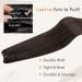 LAAVOO TREATE Real Hair Extensions - Brown Sew-In Weft 40cm with Light Brown Highlights - 100g #9/12 Tresses for Effortless Style - Buy Online on GoSupps.com