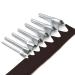 Bleiou 7pcs Leather Craft V-Shape Punch Cutter Tools Set - 7 Sizes for Belt Wallet Bag Making - Buy Online on GoSupps.com