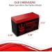12V 9AH RBC51 Replacement Battery Cartridge for Tripp Lite & UPS Brands - Reliable Power Solutions - Buy Online on GoSupps.com