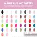 Jezz It! Premium UV Nail Polish - Neon Purple for Allergy Sufferers | Long-Lasting Gel UV & LED Compatible | Made in Germany - Buy Online on GoSupps.com