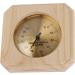 Premium Wooden Sauna Hygrothermograph | Accurate Wall-Mounted Hygrometer for Optimal Humidity & Temperature Control - Buy Online on GoSupps.com