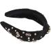 Valentine's Day Headband Durable Top Knot Hairband Wide Application for Wedding (Black) - Buy Online on GoSupps.com