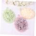 4pc Hemoton Natural Sponge Bath Ball Set | Exfoliating Body Scrubber & Bubble Maker - Buy Online on GoSupps.com