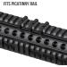 Guardtier CGM908 Picatinny Cable Management Guides 8 Pack - Black | Flashlight Laser Wire Clips - Buy Online on GoSupps.com