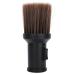 Barber Brush Neck Duster - Professional Hairdressing Cleaning Tool | Black Hair Sweep Brush for Hairdressers - Buy Online on GoSupps.com
