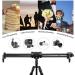 GVM 48/120CM Motorized Carbon Fiber Camera Slider | Time-Lapse Photography, Tracking & Panoramic Shooting | Remote Controller Included - Buy Online on GoSupps.com