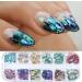 Abalone Shell Flakes for Nail Art - Colorful Seashell Sequins for Manicure DIY - Buy Online on GoSupps.com