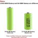 JINTION 2/3 AA Rechargeable NiMH Batteries - 12 Pack 650mAh Button-Top 1.2V Compact Size - Buy Online on GoSupps.com