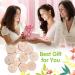 Abnaok Baby Monthly Milestone Cards 12 Pieces - Wooden Double-Sided Milestone Discs for Newborn Infants 0-12 Months - Baby Shower Gift Set for Growth Recording - Buy Online on GoSupps.com
