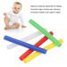 5pcs BPA-Free Baby Teeth Feeding Tubes - Food-Grade Silicone Freezable & Cookable Infant Teething Toys - Buy Online on GoSupps.com