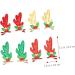 FRCOLOR 16 Pairs Christmas Hair Decor Cute Hair Clips Antlers Hair Clip Women Hair Clips Antler Barrettes Antler Hair Barrette Kids Decor Three-dimensional Gold Powder Cloth Child Hairpin - Buy Online on GoSupps.com