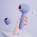 Hair Dryer Cordless Portable Hair Dryer Wireless Hair Dryer Quiet Design USB Rechargeable Blow Dryer with Hot and Cold Wind for Home Travel Blue