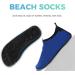 AUXDIQ Swimming Shoes for Men & Women | Aqua Surf Water Shoes Quick Drying Barefoot Beach Shoes - EU Size 41/42 - Blue - Buy Online on GoSupps.com