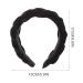 Braided Padded Headband for Women - Vintage Wide Black Hairband | International Shipping - Buy Online on GoSupps.com