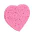 Pink Heart Design Heart Puff Facial Sponges Soft Face Exfoliating Puff - Sponge Cosmetic Makeup Remover Cleansing Tool Makeup Blenders and Sponges
