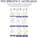 YES BREATH2 Anti Snoring Nose Clip - Stop Snoring Solution for Men and Women - 4 Count Pack (S M L XL) - Better Sleep Guaranteed! (Adult Size) - Buy Online on GoSupps.com