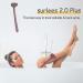 Surlees 2.0 Plus Back Scrubber for Shower - Enamel Blue Bath Brush for Men, Women, Elderly - 15 - Buy Online on GoSupps.com