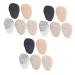 NOLITOY 15 Pairs Half Size Pad Metatarsal Pad Forefoot Pads Fore Foot Pads Fore Foot Inserts Fore Shoe Pads Half Insoles Foot Cushion Fore Foot Cushions Shoe Filler