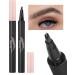 puzzlegame Multitip Eyebrow Pencil Liquid Eyebrow Pen Eyebrow Square Angled Brush MultiTip Pen High Pigment Eyebrow Definer for Women Makeup Daily Cosmetics for Dating 02 - Buy Online on GoSupps.com