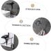 FOMIYES Hair Dryer Stand Hair Dryer Holder Hair Dryer Bracket Hair Dryer Storage Holder Pet to Rotate Shelf - Buy Online on GoSupps.com