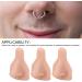 ZJchao Soft Silicone Nose Model - 3PCS Reusable Flexible 3D Nose for Jewelry Display & Teaching Tool - Buy Online on GoSupps.com
