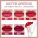 5Pcs Matte Lipstick Set for Women - Long Lasting Smudge Proof Lipstick Kit in Dark Light Shades - Buy Online on GoSupps.com