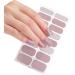 16 Strips Semi Cured Gel Nail Stickers Uv Lamp Required Gel Nail Polish Wraps Gel Nail Art Stickers for Women Girls Style Ze0442 - Buy Online on GoSupps.com
