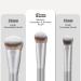 TEOYALL Flat Angled Concealer Bronzer Brush - Medium Synthetic Bristles for Flawless Coverage | Multitask Makeup Brush for Liquid Cream & Powder - Buy Online on GoSupps.com