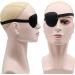 Vansiho Soft Eye Patch for Lazy Eye in Adults and Kids - Adjustable One Eye Cover for Pirate or Cosplay - Black - Buy Online on GoSupps.com