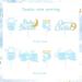 Sursurprise On Cloud 9 Baby Shower Decorations 36PCS Cloud Nine Baby Shower Cupcake Toppers Cloud Themed Baby Shower Party Supplies - Buy Online on GoSupps.com