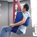 Hoist Sling Hoist for Lifting Elderly Leg Lifter Mobility Aid Patient Hoist Lift Dress Toileting Access Premium Padded Sling with Headrest - Buy Online on GoSupps.com
