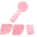 POPETPOP Silicone Face Brush Silicone Exploration Brush Pore Scrubber Facial Bridges Skin Care Tools Face Scrubber Brush Silicone Facial Brush Miss Double Sided Silica Gel Skin Care Brush 11x5cm Pink - Buy Online on GoSupps.com