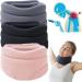 Cervicorrect Neck Brace Anti Snoring Neck Brace Neck Brace for Sleeping Soft Cervical Collar Adjustable Support Brace for for Pressure Relief 2pcs yl-105023(Color:Black+Pink 2pc) - Buy Online on GoSupps.com