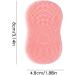 lanliflying Silicone Face Scrubber - Finger Handle Face Silicone Scrubber Small Brush - Everyday Skincare Soft Bristles Manual Massaging Brush for Bathroom Travelling Pink - Buy Online on GoSupps.com