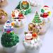 GULELAYAR 50/500 Pieces Christmas Cupcake Toppers Cute Cake Decorations Snowman Santa Claus Reindeer Elf Bells Cake Toppers Picks for Christmas Cake Decor Party Holiday Supplies Favors (500 Pieces) - Buy Online on GoSupps.com